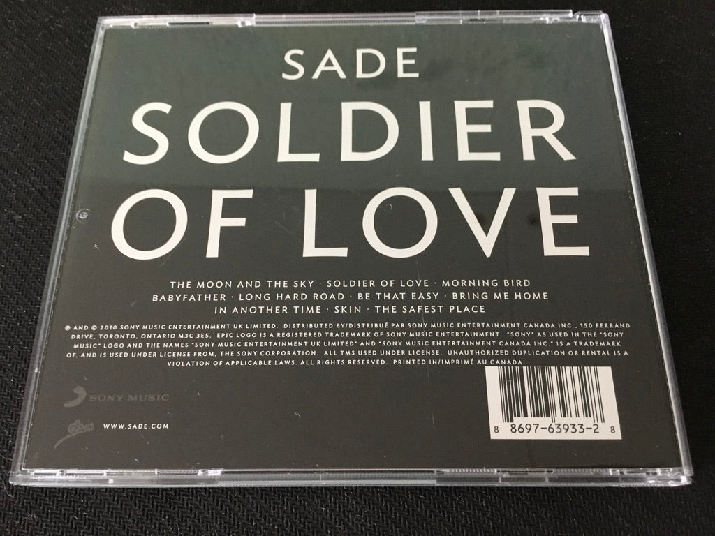 Sade - Soldier of Love -CD-