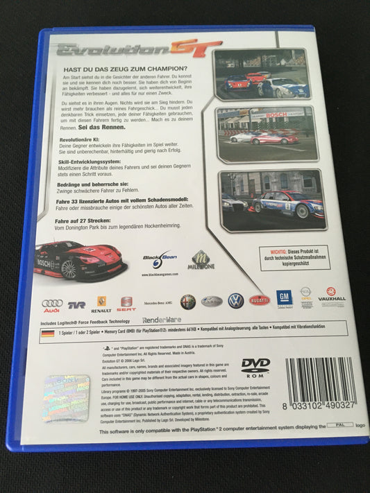 Evolution GT für Playstation 2