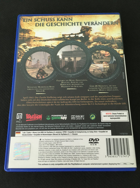 Sniper Elite für Playstation 2